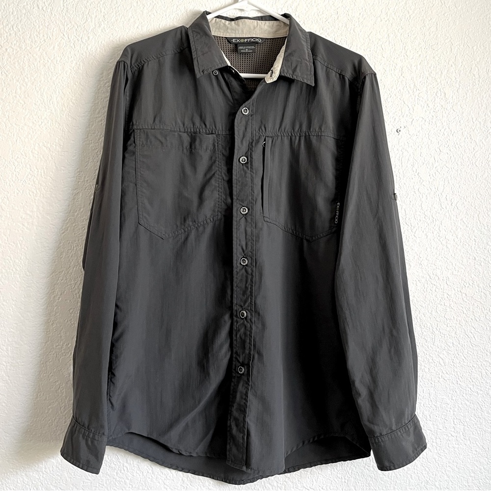 Men's ExOfficio Long Sleeve Outdoor Wear Vented Shirt